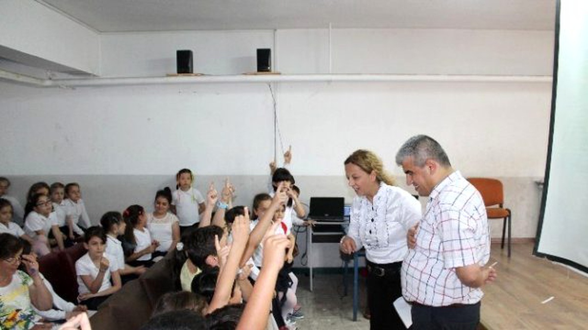 Öğrencilere Çizgi Film ile Sgk Anlatıldı
