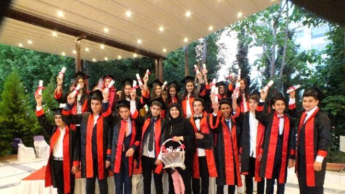 Öğrencilerin, Mezuniyet Heyecanı