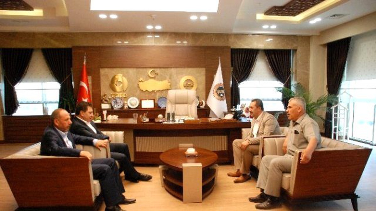 Şanlıurfa Valisi İzzettin Küçük\'ten Kurumlara Veda Ziyareti