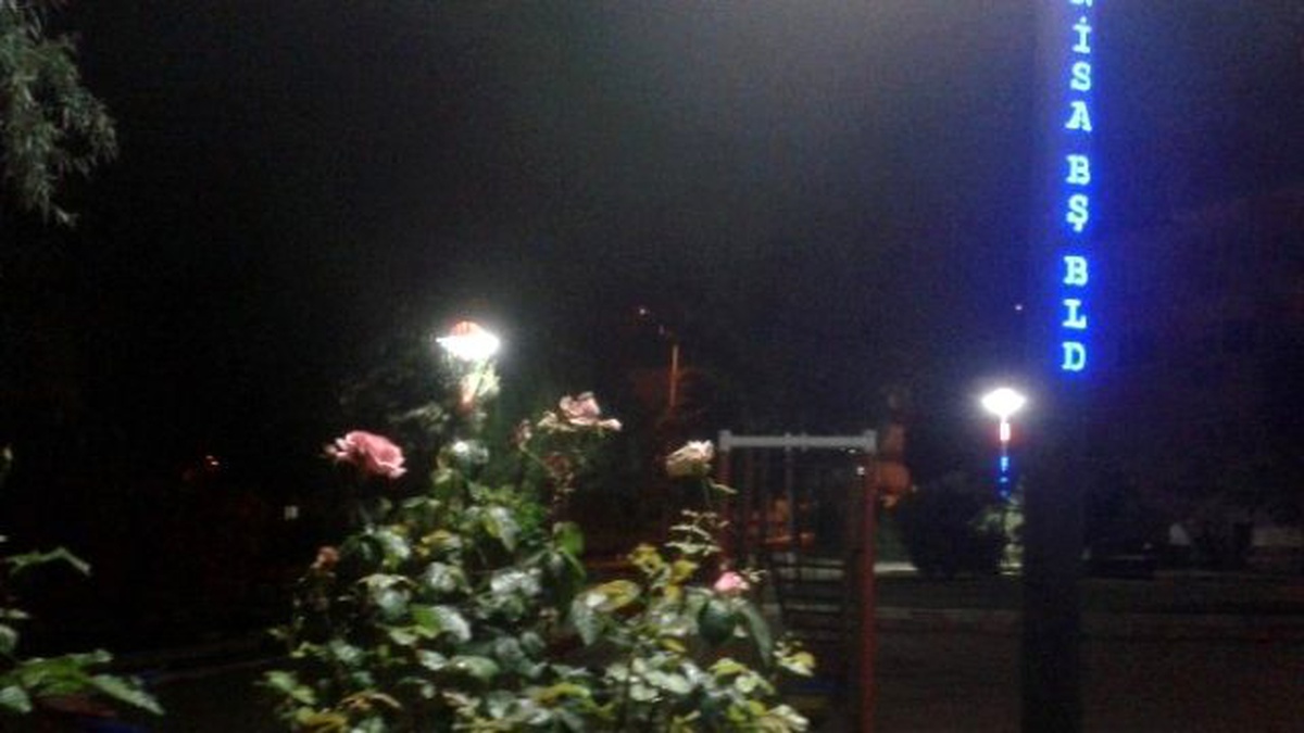 Şehit Polis Lokman Çankaya Parkı\'na Işıklandırma