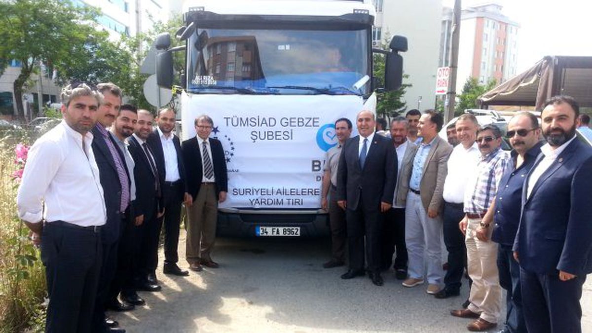 TÜMSİAD\'DAN Yardım Tırı