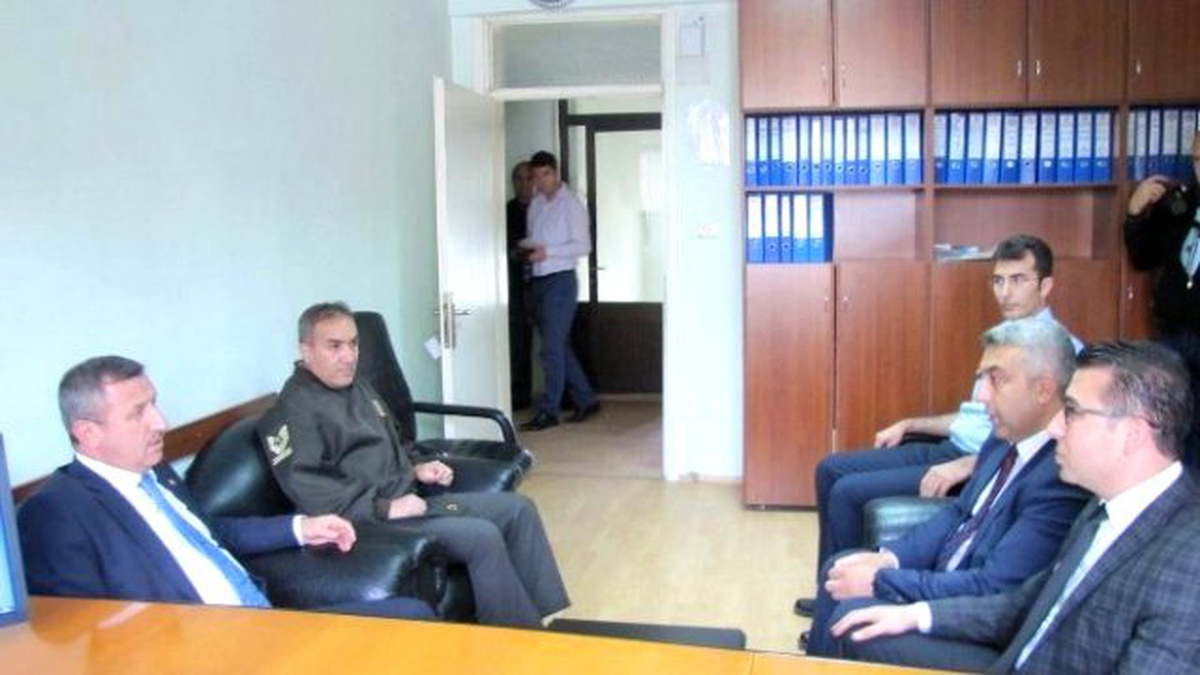 Vali Yılmaz\'dan Hisarcık İlçesine Veda Ziyareti