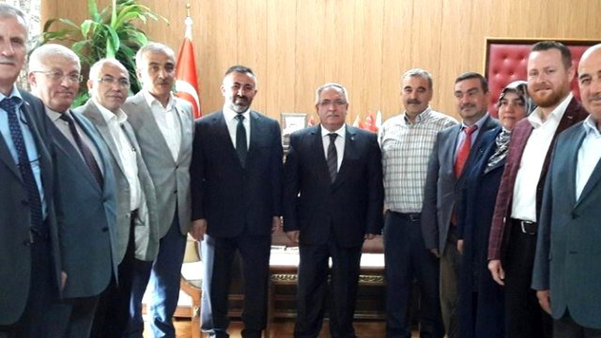 Ak Partili İl Genel Meclis Üyelerinden Vali Nayir\'e Veda Ziyareti
