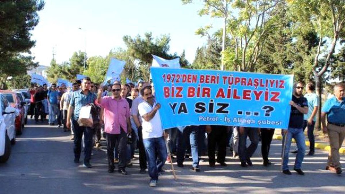 Aliağa Tüpraş\'ta İş Yavaşlatma Eylemi