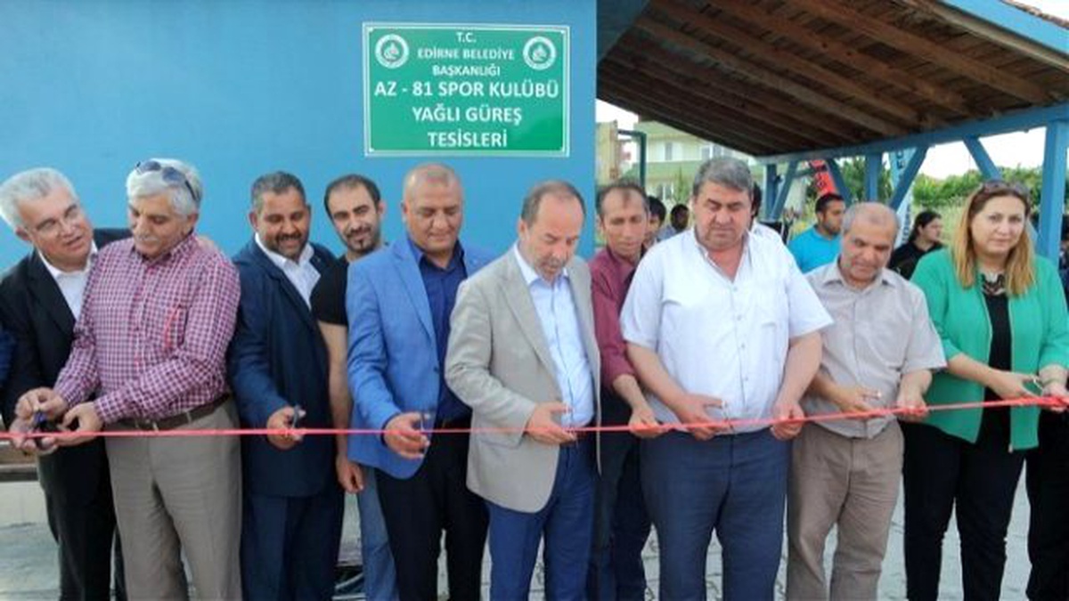 Az 81 Spor Kulübü Yağlı Güreş Tesisi Açıldı