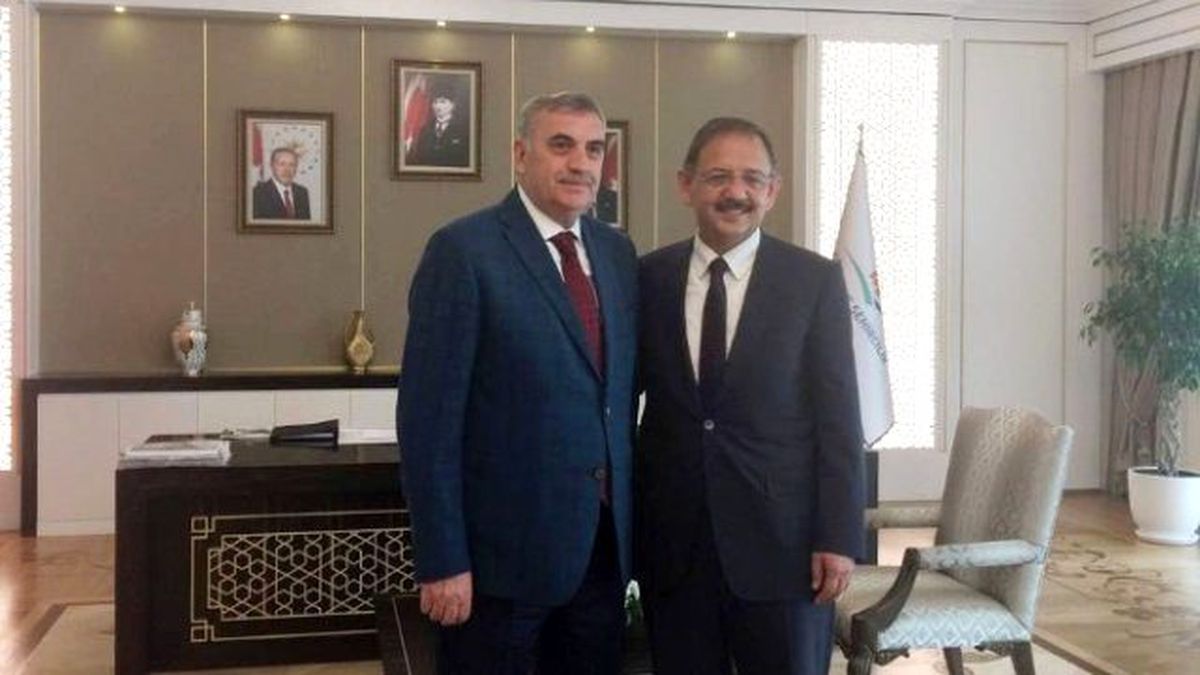 Başkan Toçoğlu\'ndan Bakan Özhaseki\'ye Hayırlı Olsun Ziyareti