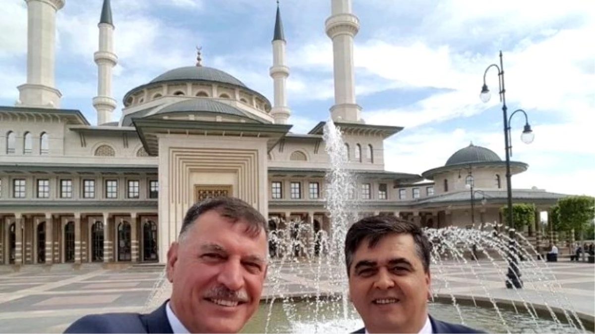 Başkan Yalçın Ankara Temaslarında Beştepe Millet Camiini Ziyaret Etti