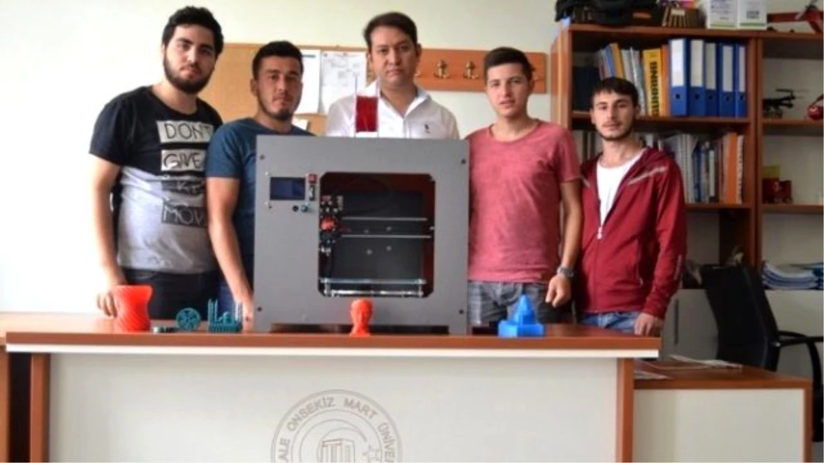Bigalı Öğrenciler 3d Printer Cihazı Üretti