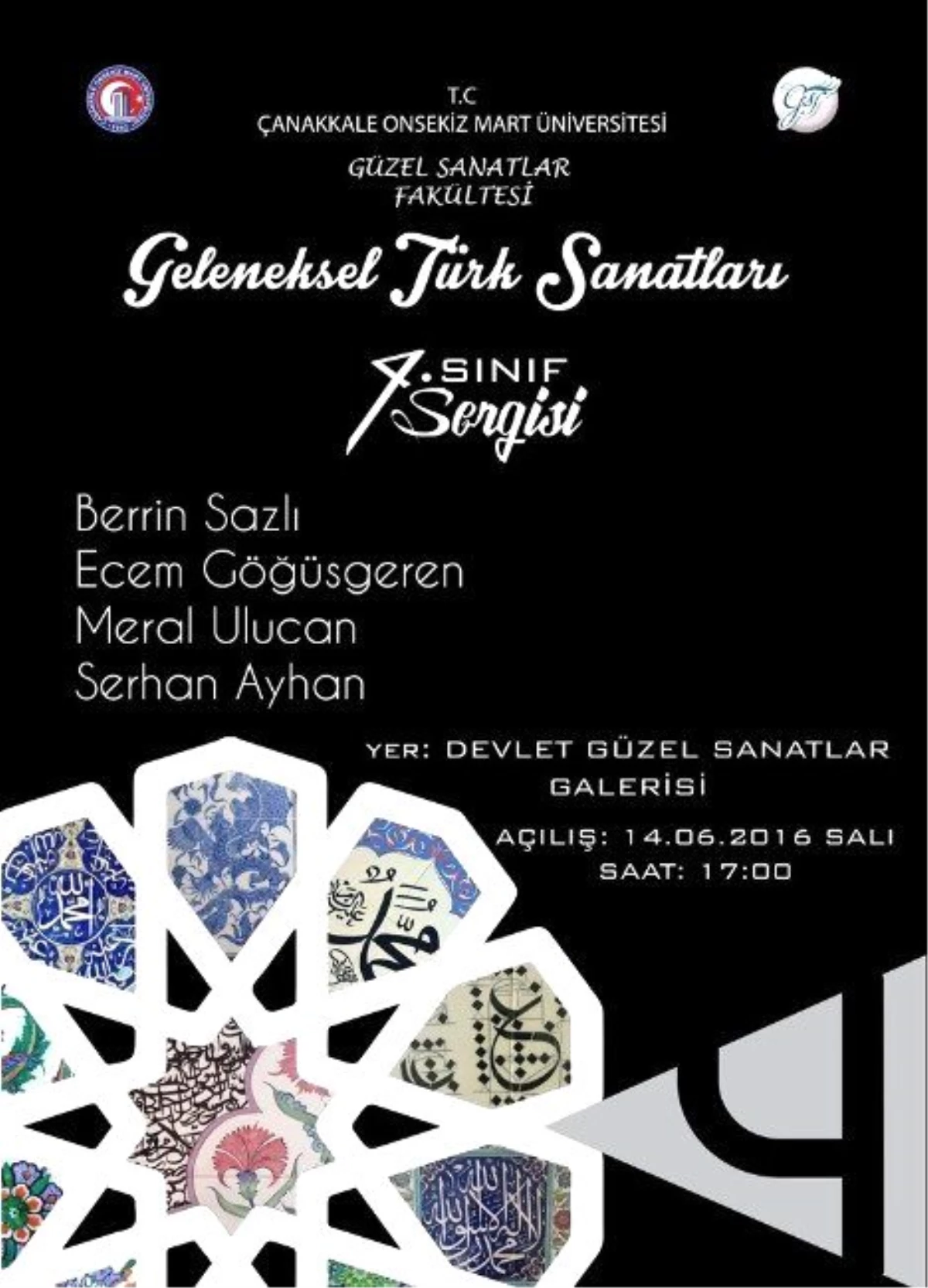 Çanakkale\'de Geleneksel Türk Sanatları Sergisi
