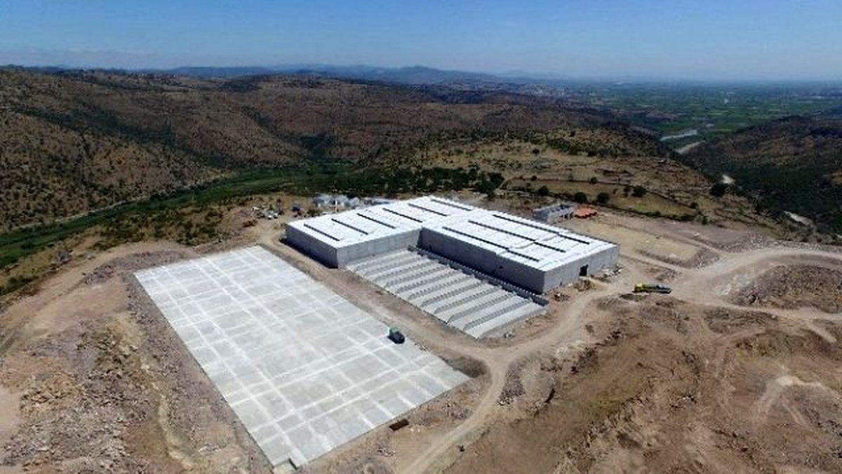 Çöp Sorununu Tarihe Karıştıracak Tesisin Yüzde 58\'i Tamamlandı