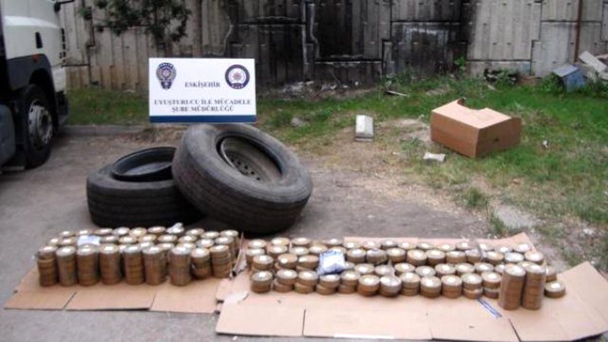 Eskişehir\'de 164 Kilo Eroin Ele Geçirildi