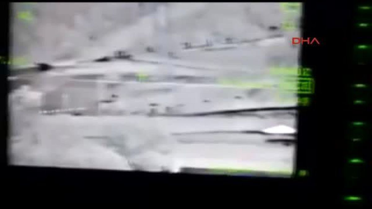 Giresun Karadeniz?e Sızmaya Çalışan Teröristin Vurulma Anı Kamerada