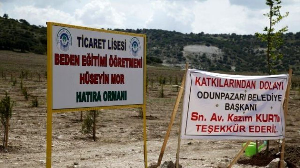 Hüseyin Mor\'un Adı Hatıra Ormanı\'nda Yaşayacak
