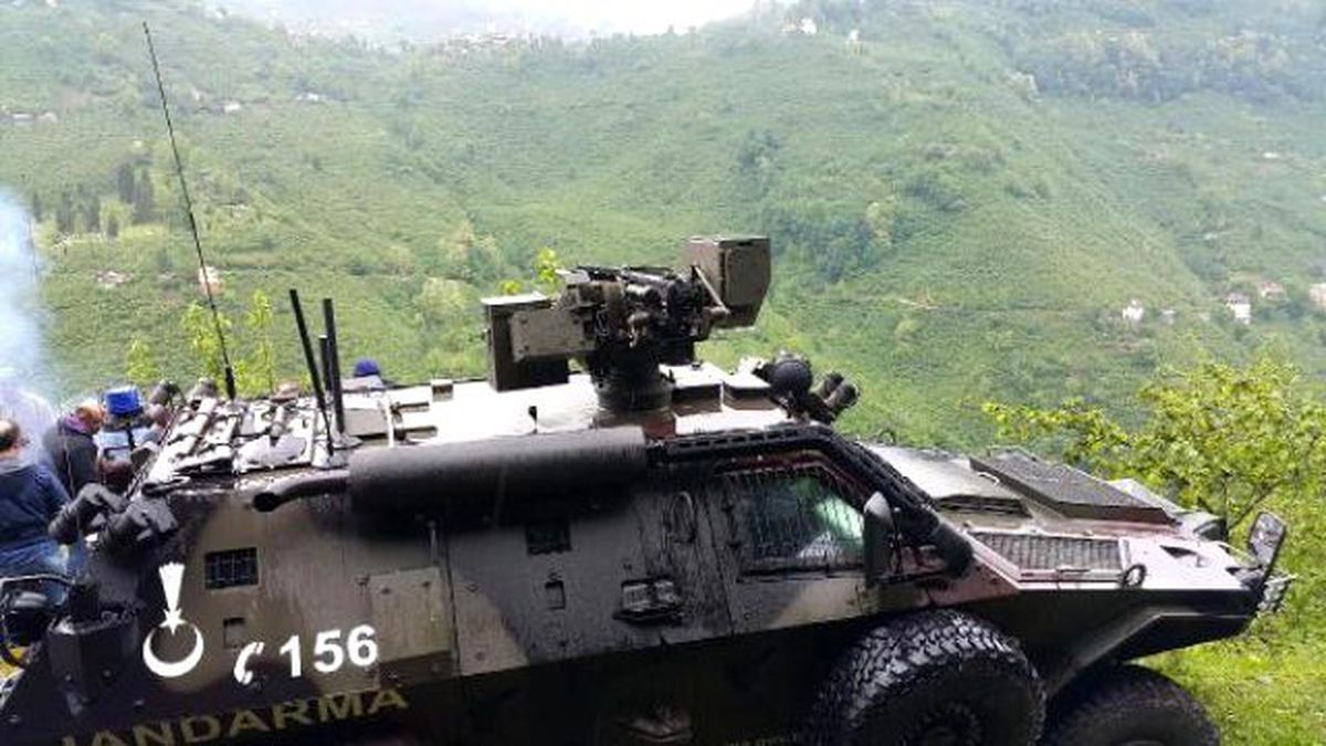 Karadeniz'e Sızmaya Çalışan Teröristin Vurulma Anı Kamerada