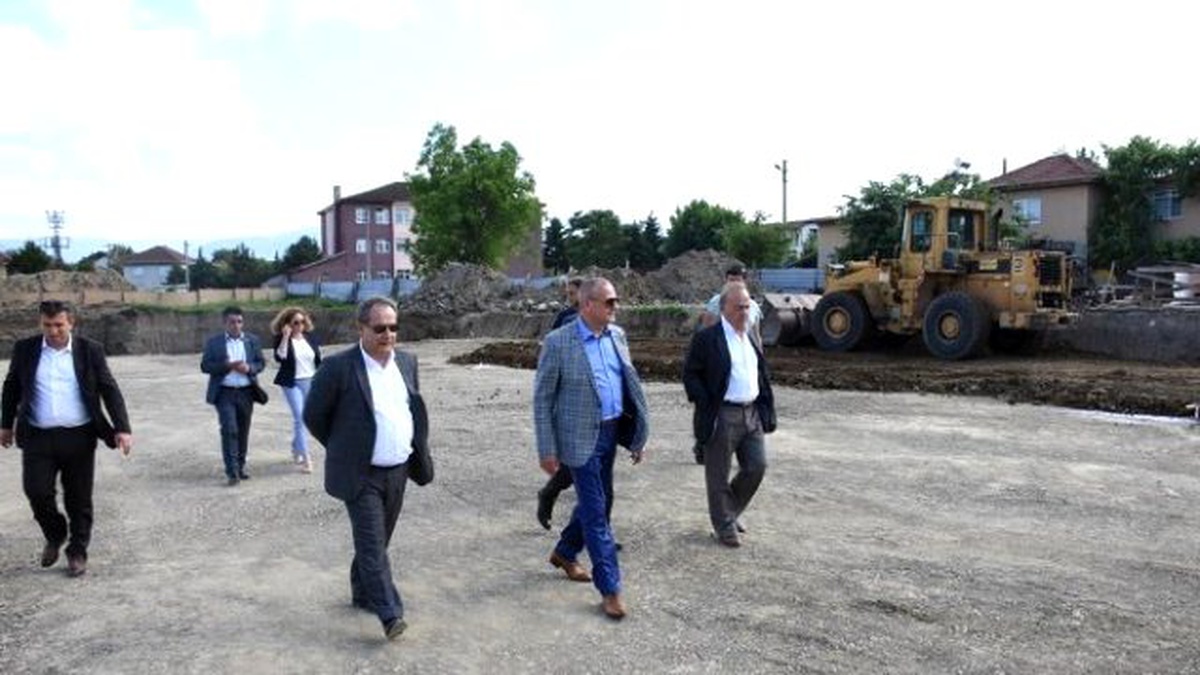 Katlı Pazaryerinin Zemin Çalışmaları Yapıldı
