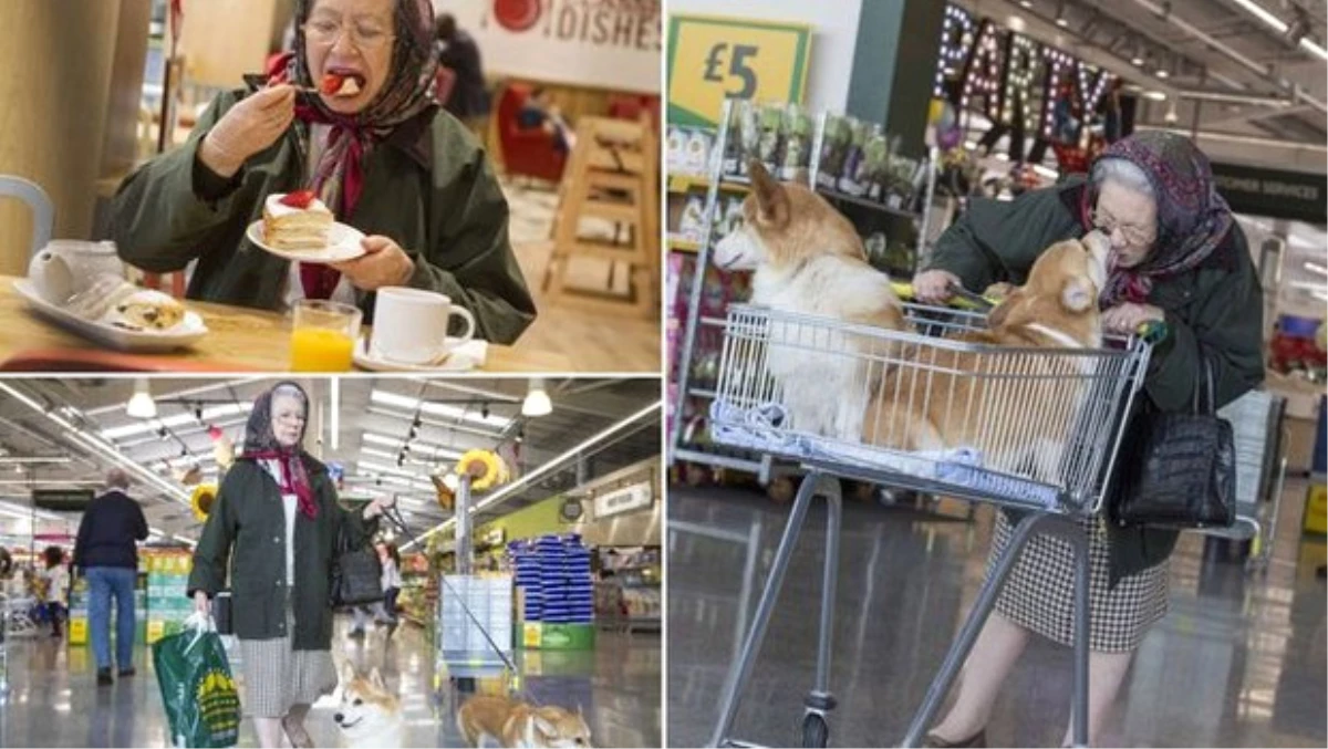 Kraliçe Elizabeth\' Süpermarket Alışverişini Kendisi mi Yapıyor?