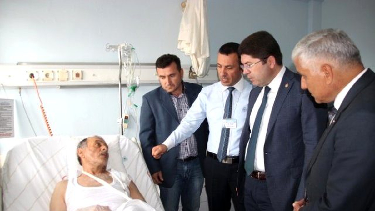 Milletvekili Yılmaz Tunç\'tan Hastane Ziyareti