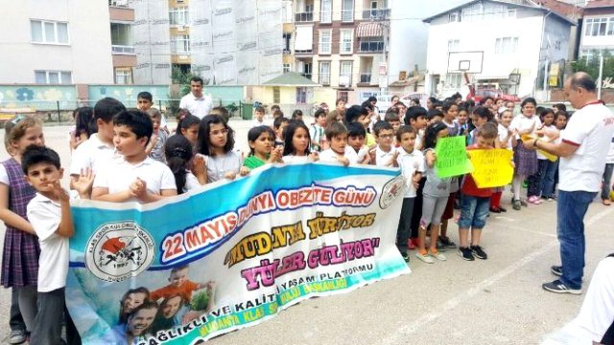 Minik Öğrencilere Obezite Uyarısı