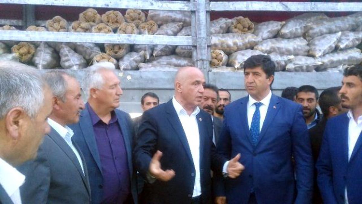 Pasinler Patatesi Mardin\'e Gönderildi