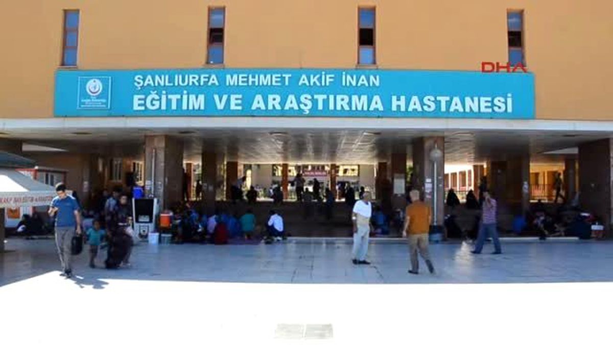 Şanlıurfa Hastanede Yangın Tatbikatı