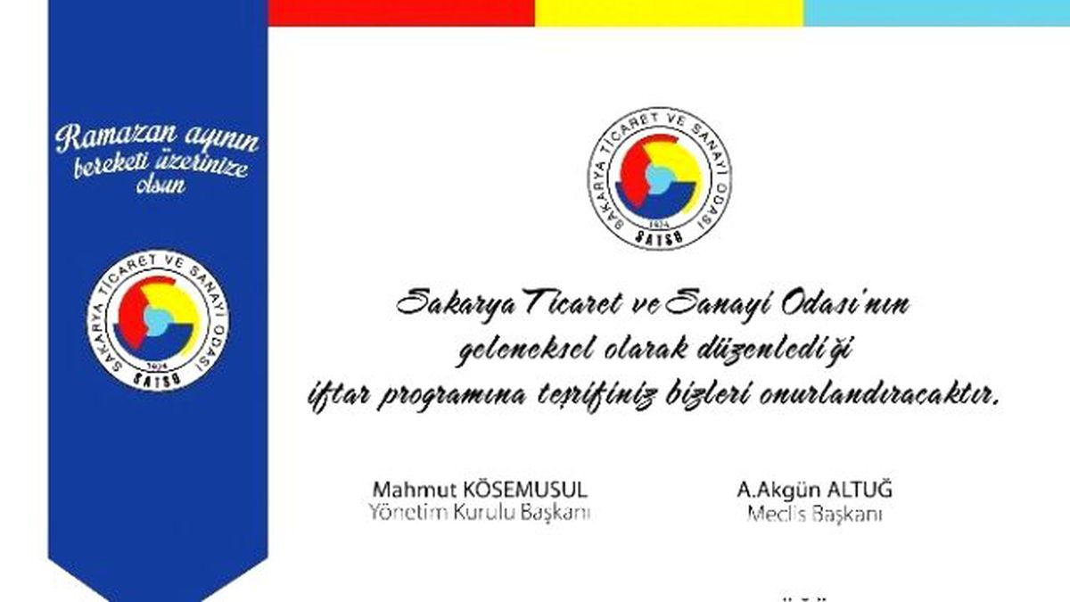 Satso 7\'nci Geleneksel İftar Programını Düzenliyor