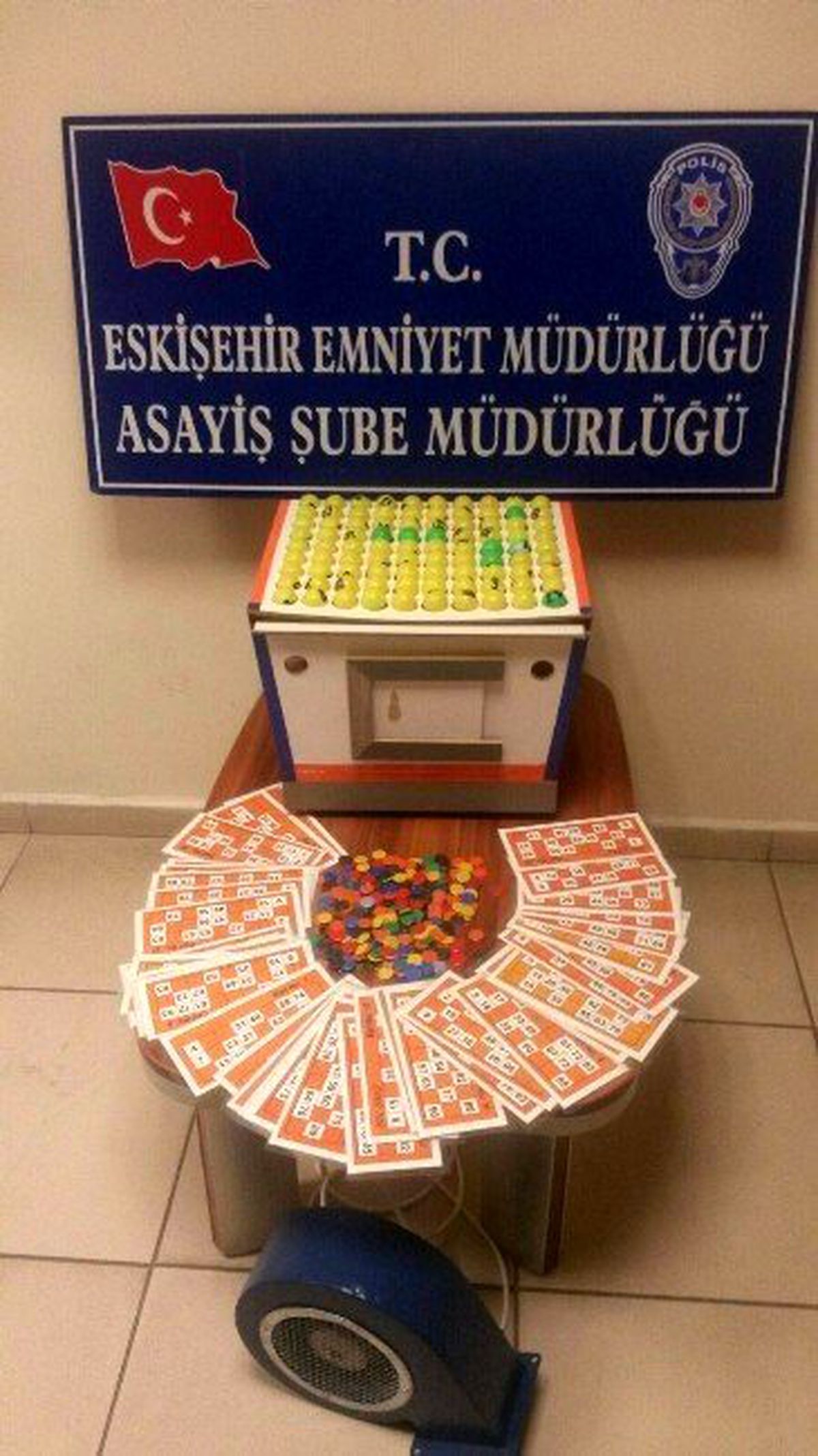 Tombala Operasyonunda 44 Kişiye Toplam 9 Bin 636 Lira Para Cezası