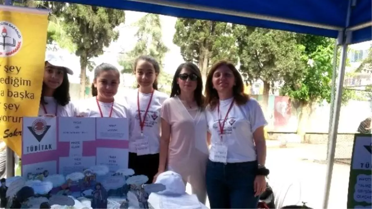 Ziyapaşa Ortaokulu\'nda Bilim Fuarı