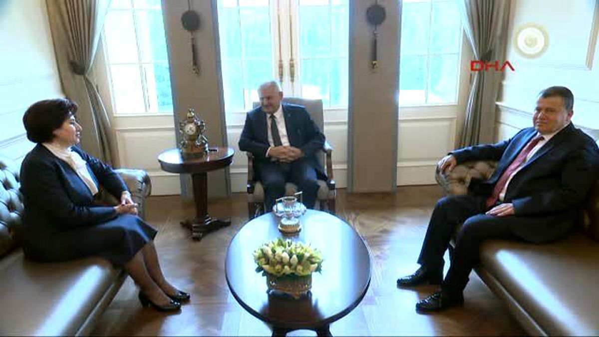 Başbakan Yıldırım Yargıtay Başkanı Cirit ile Danıştay Başkanı Güngör\'ü Kabul Etti