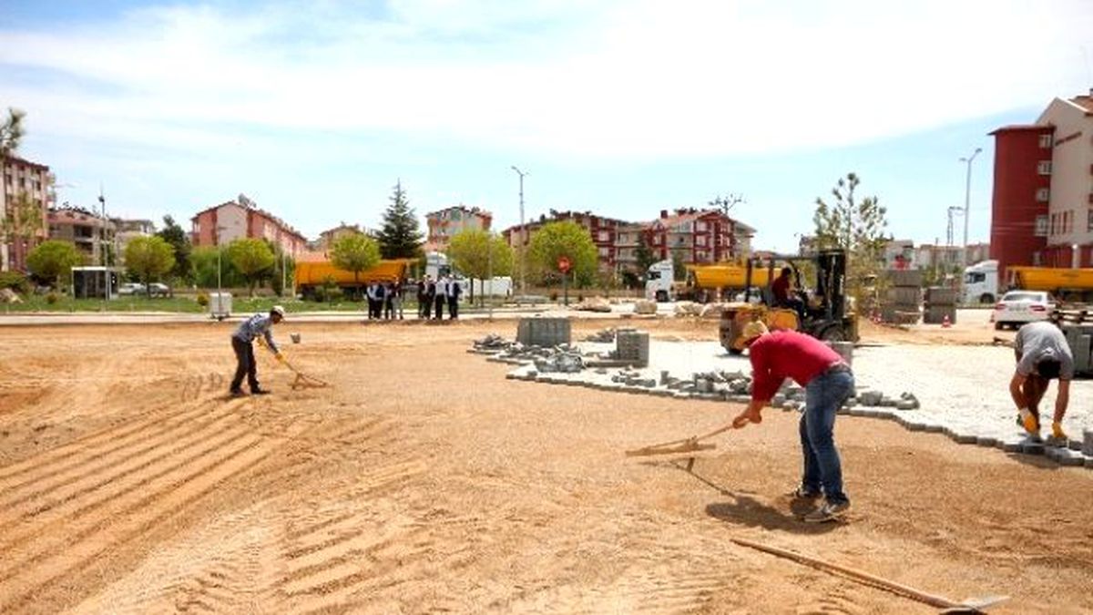 Beyşehir\'de 27 Ayda 11,5 Milyon Kilitli Parke Taşı Döşendi
