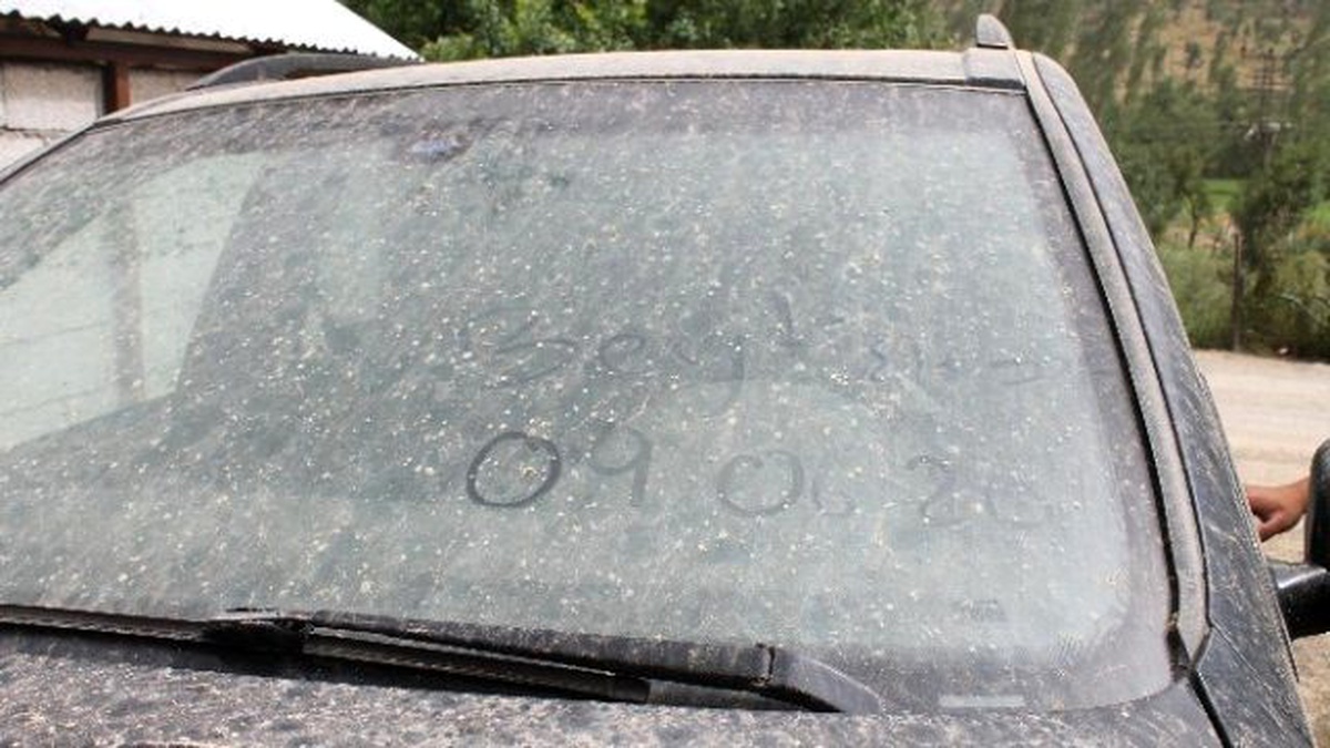 Beytüşşebap\'ta Toz Bulutu Hayatı Olumsuz Etkiledi