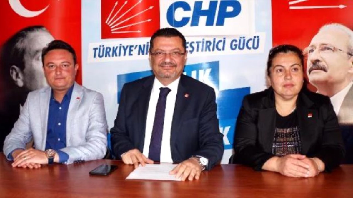 CHP\'li Göker\'den \'Kurşunlu\' Basın Toplantısı