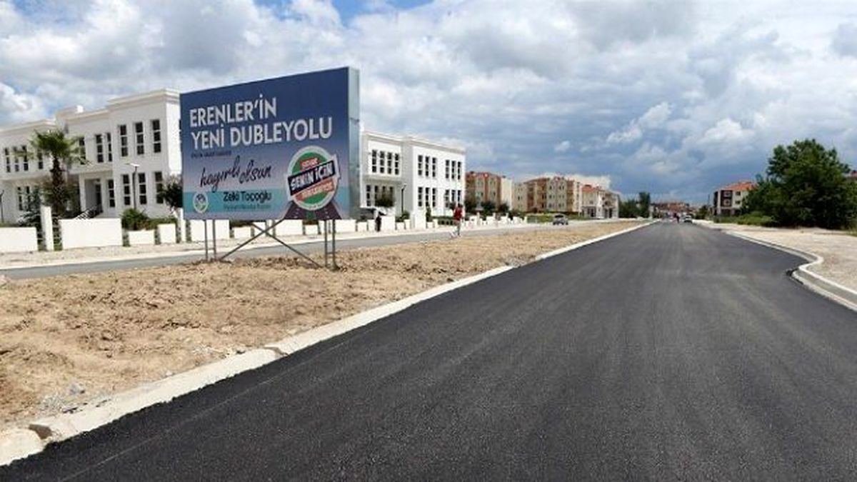 Erenler\'e Yapılan Yeni Bulvar Tamamlandı