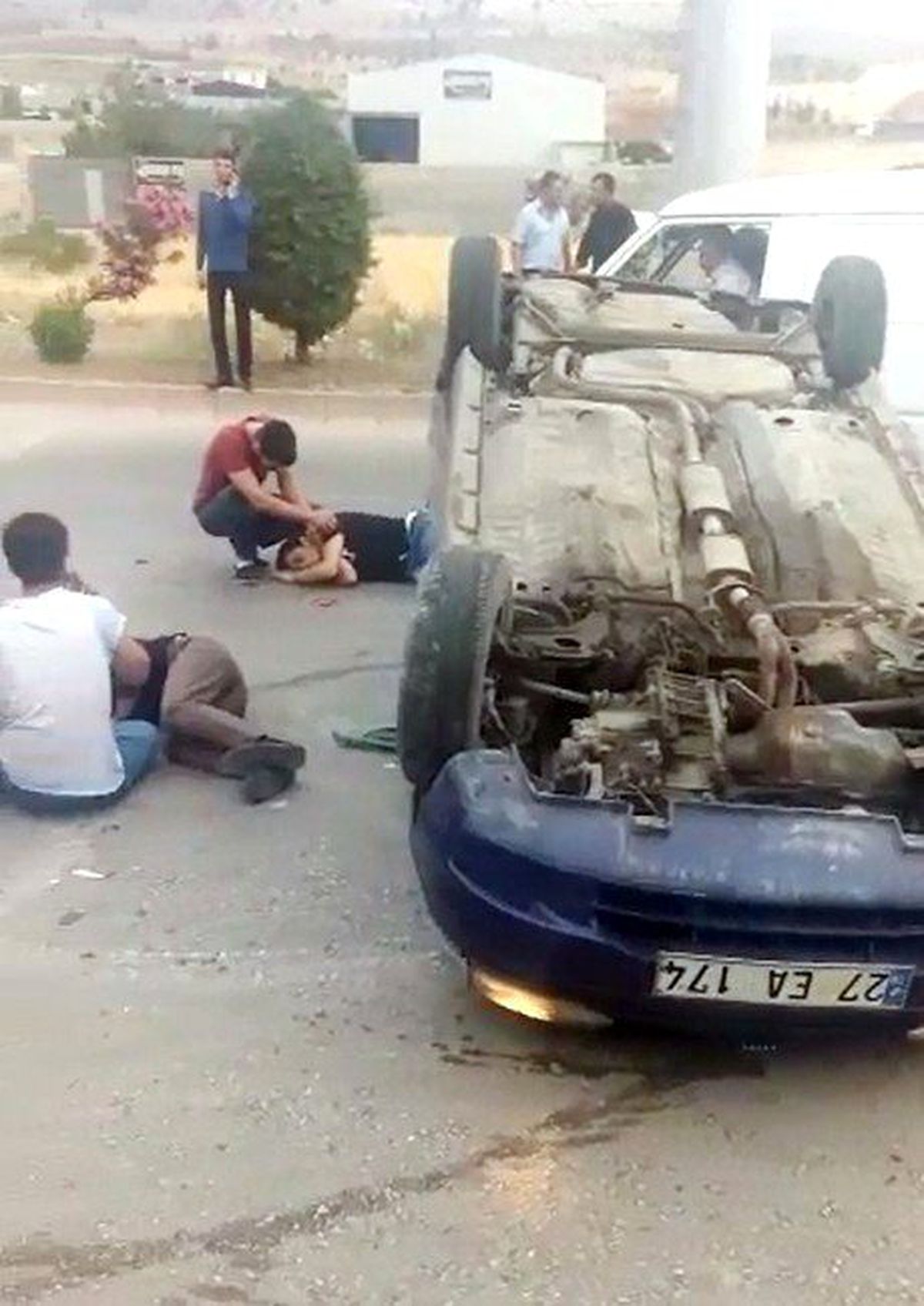 Gaziantep\'te Kaza: 5 Yaralı