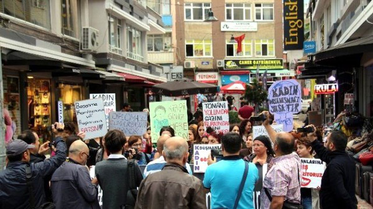 Kadın Eylemcilere "Sizin Kocanız Nerede" Tepkisi