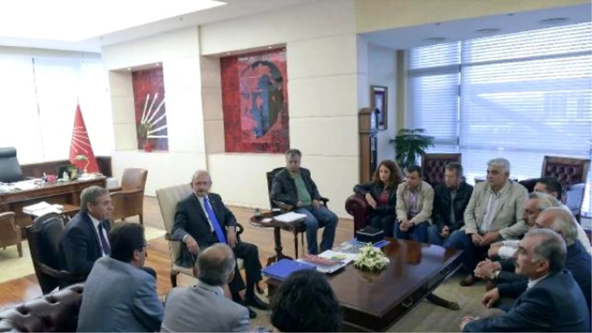 Kesk Eş Genel Başkanı Lami Özgen\'den Kılıçdaroğlu\'na Dayanışma Ziyareti
