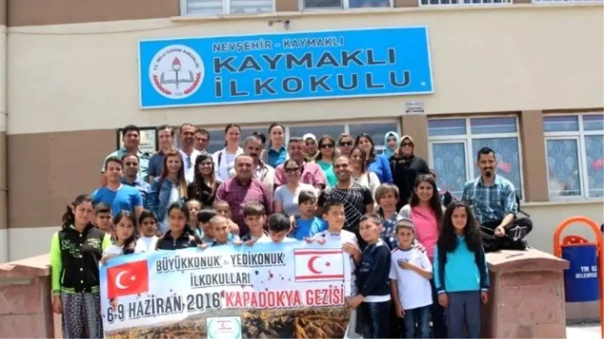 Kıbrıs Büyükkonut Kasabası Kardeş Şehir Kapsamında Kaymaklı Kasabasını Ziyaret Etti