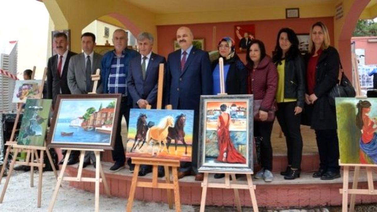 Kırıkkale\'de El Emeği Göz Nuru Eserler Görücüye Çıktı