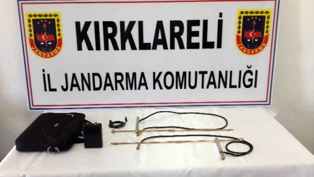 Kırklareli\'nde Dedektör Ele Geçirildi