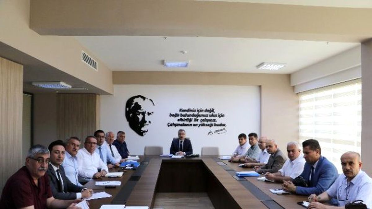 Manisa\'nın 15 İlçesindeki Projeler Değerlendirildi