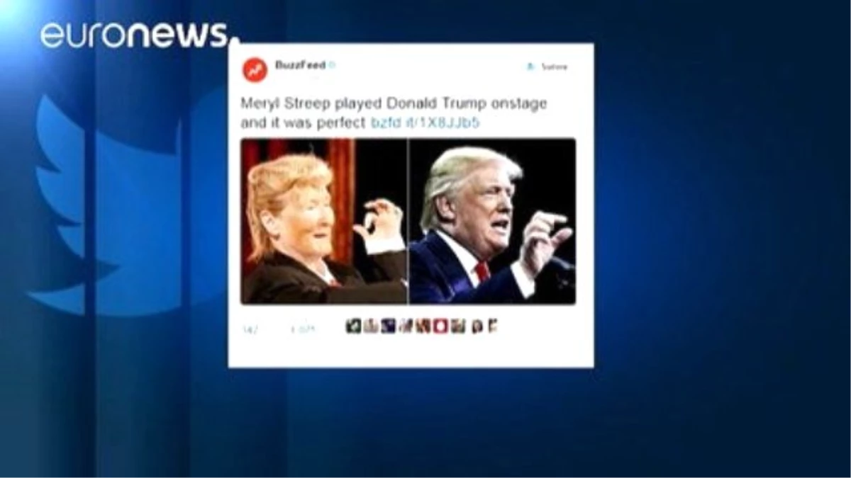 Meryl Streep\'ten "Trump Show"