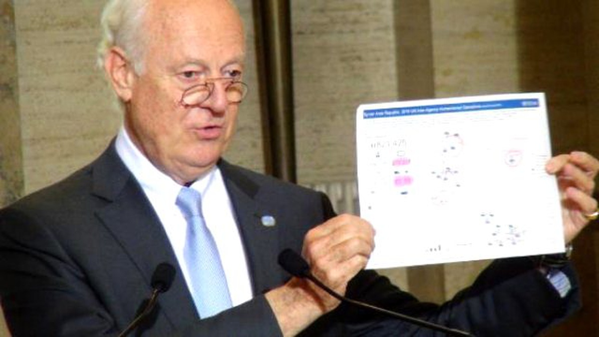 Mistura: Suriye Görüşmeleri İçin Tarih Veremem