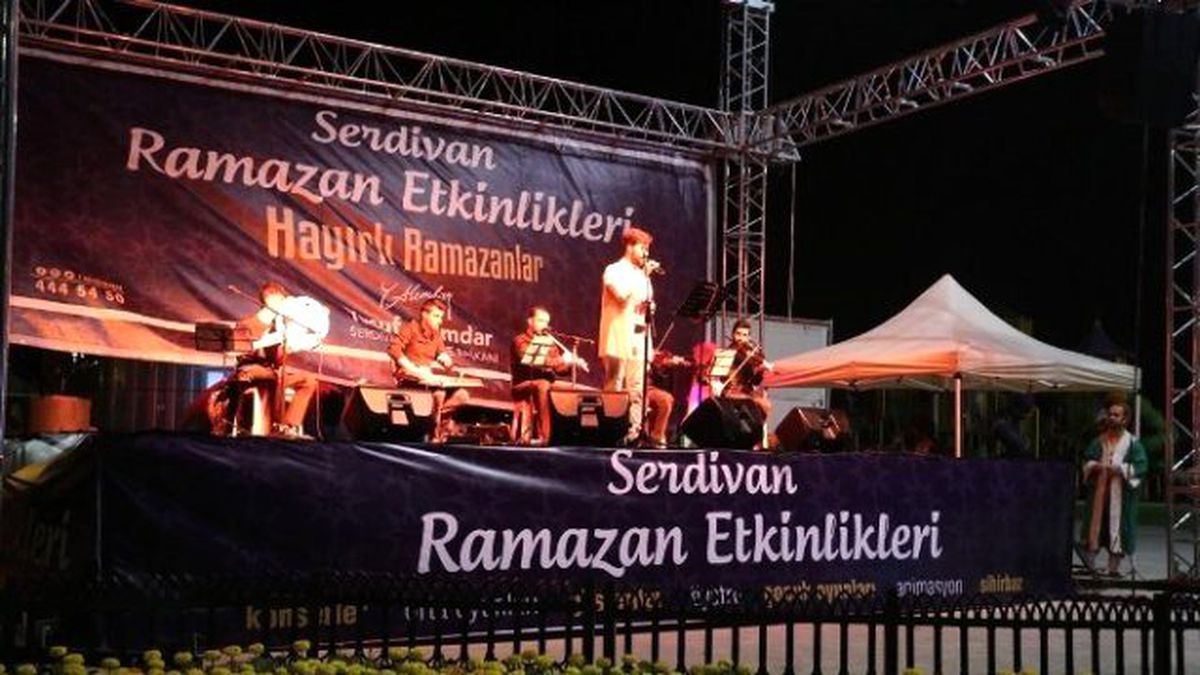 Osmanlı Gelenekleri Serdivan Ramazan Etkinliklerinde Yaşatılıyor