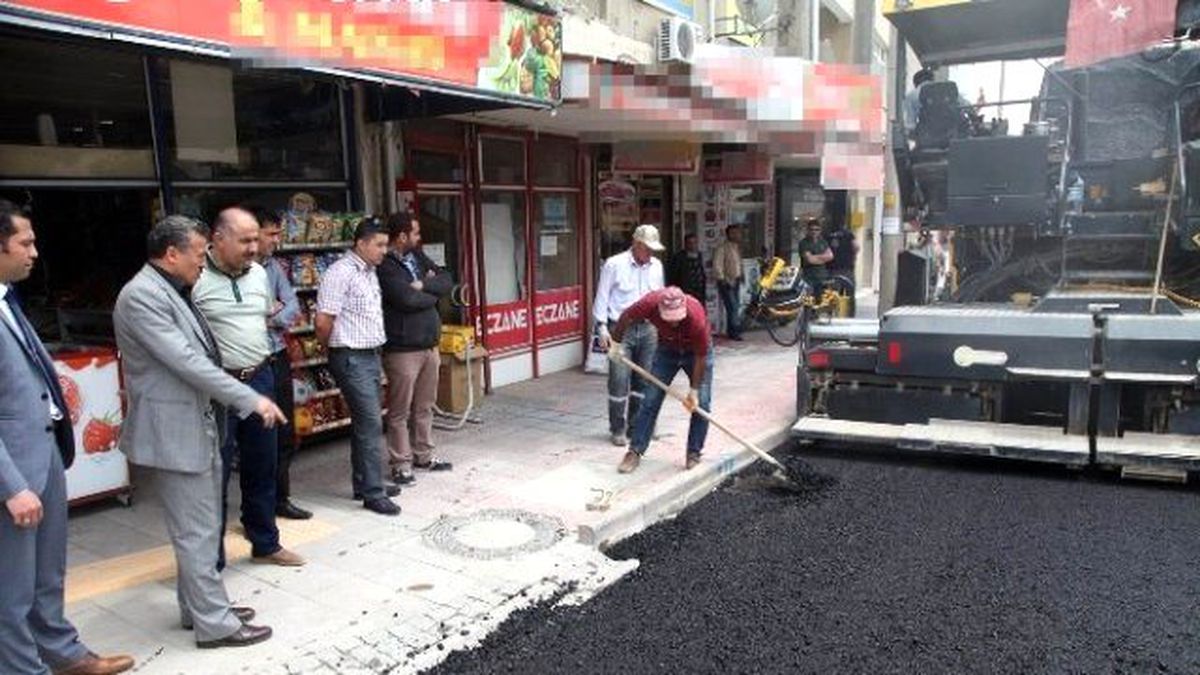 Seydişehir\'de Asfaltlama Çalışmaları Sürüyor