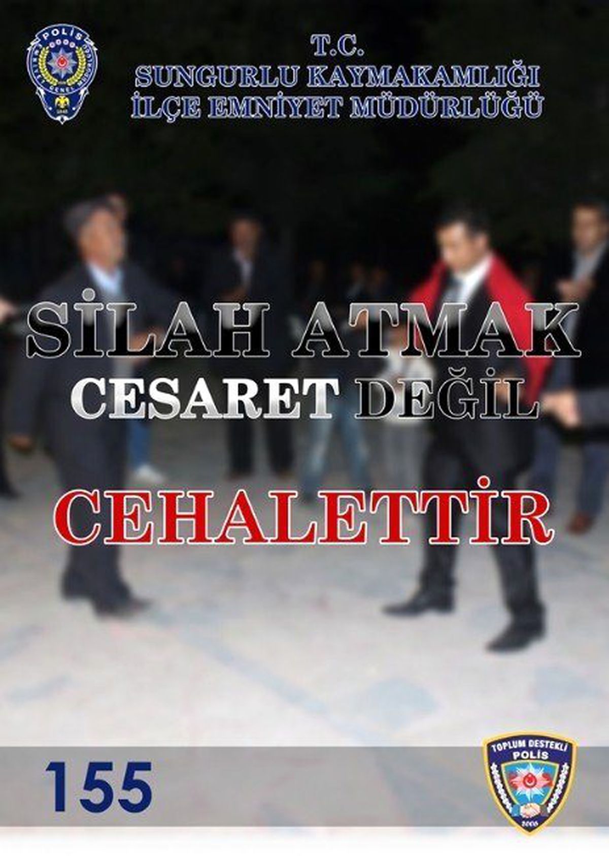 Sungurlu\'da Magandalarla Mücadele İçin Afiş Bastırıldı