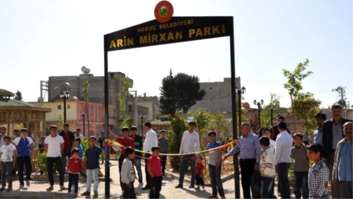 Suruç\'ta Yeni Yapılan Parka, PYD\'li Canlı Bombanın İsmini Verdiler