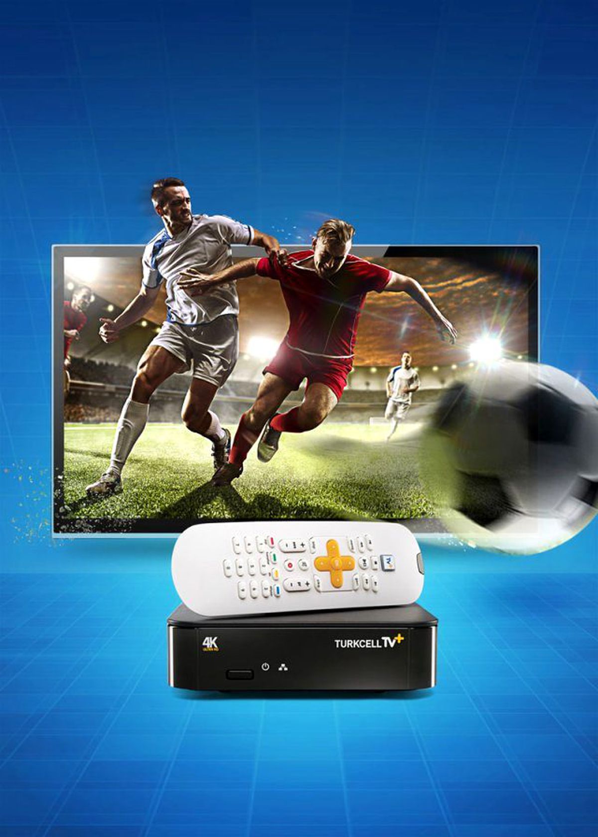 Turkcell TV + maç keyfini 4K Ultra HD kalitesinde yaşatacak