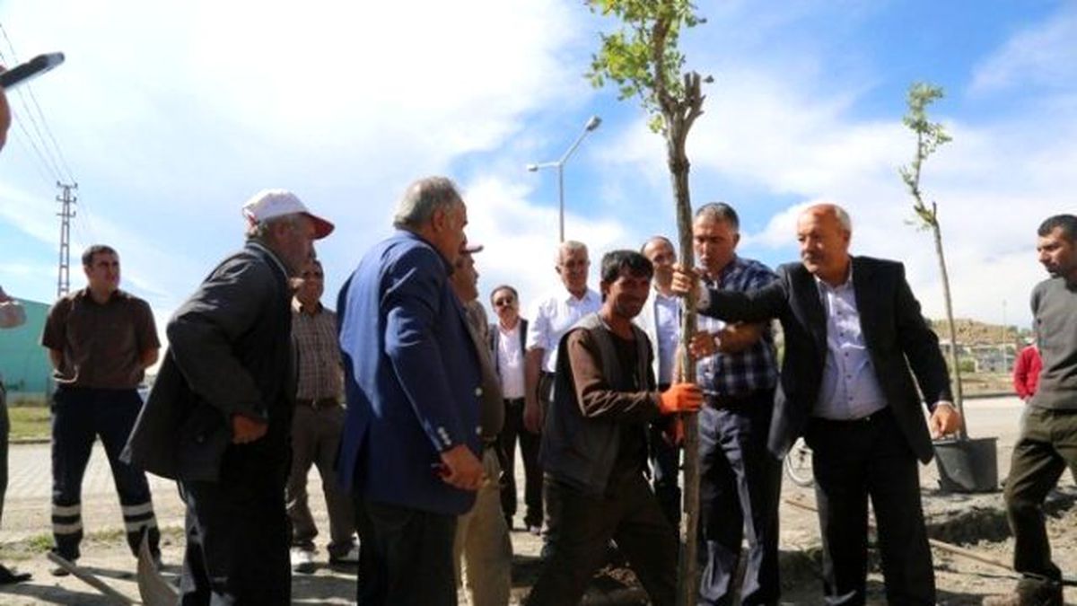 Tuşba Belediyesi\'nden Ağaçlandırma Çalışmaları
