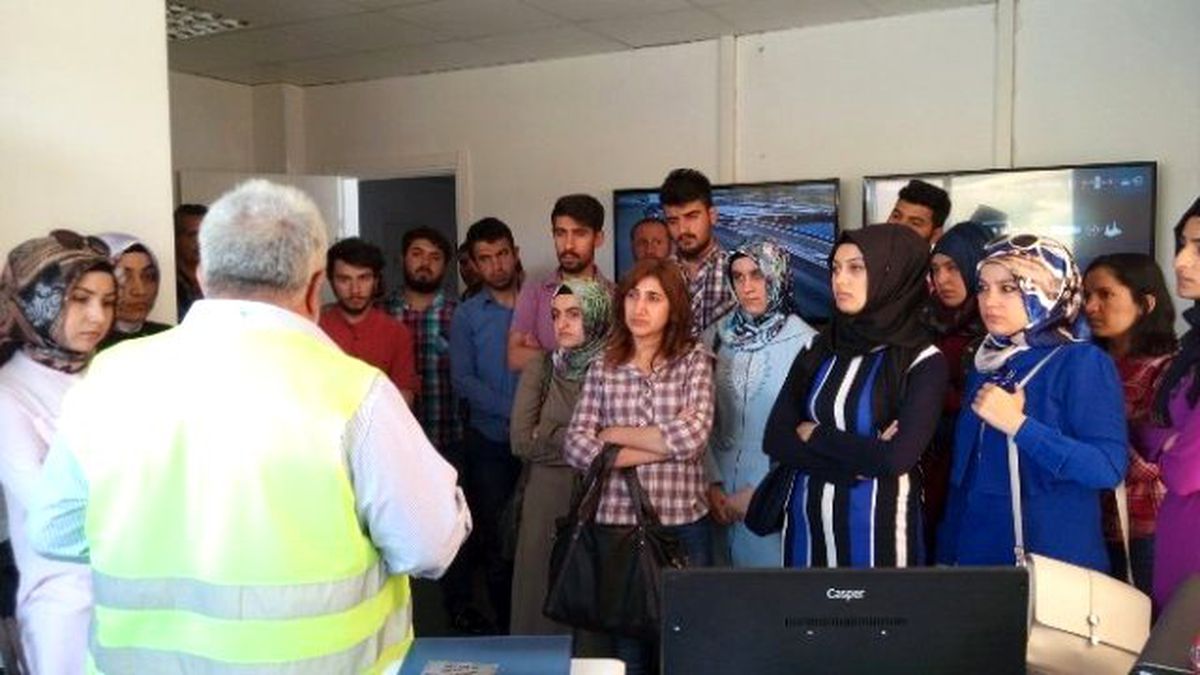 Üniversite Öğrencilerinden Atık Su Arıtma Tesisine Teknik Gezi
