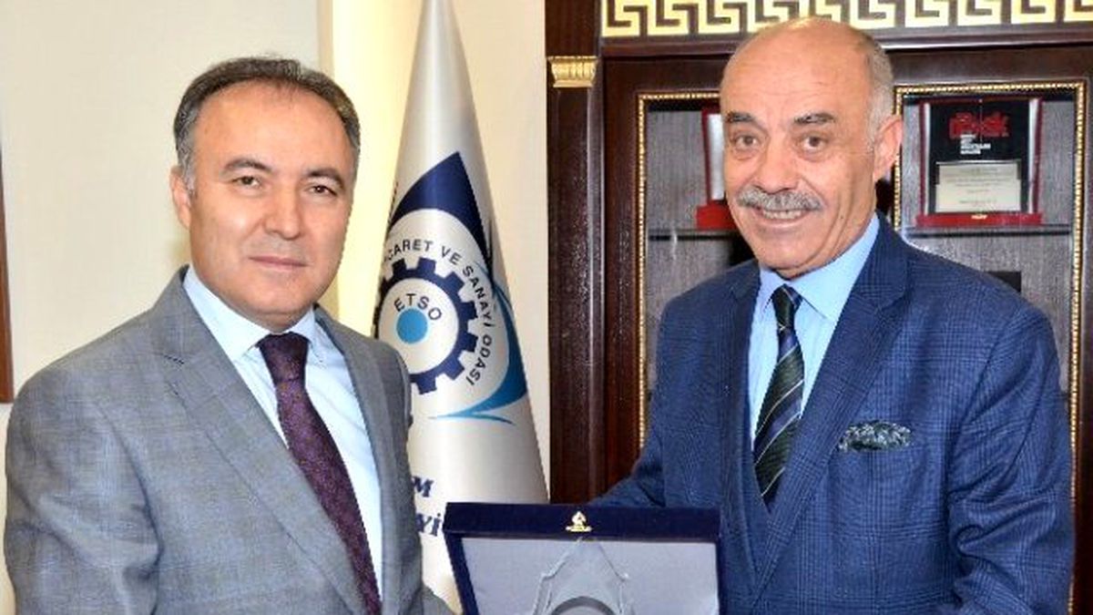 Vali Altıparmak\'tan, Başkan Yücelik\'e Veda Ziyareti