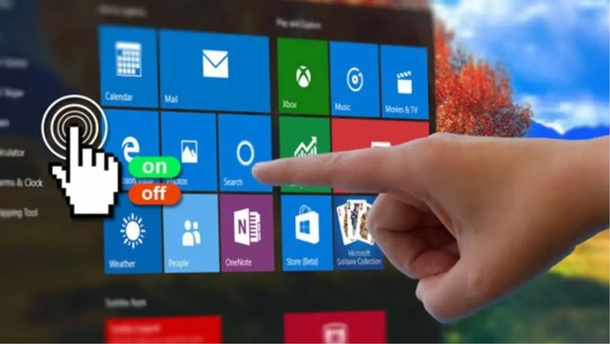 Windows\'ta Dokunmatik Ekran Nasıl Kapatılır?